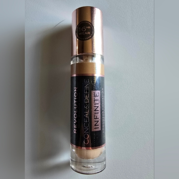 Makeup Revolution Beauty Conceal & Define Infinite Concealer XL, C6 New SEALED - Picture 2 of 5